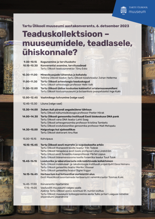 Tartu Ülikooli muuseumi aastakonverents