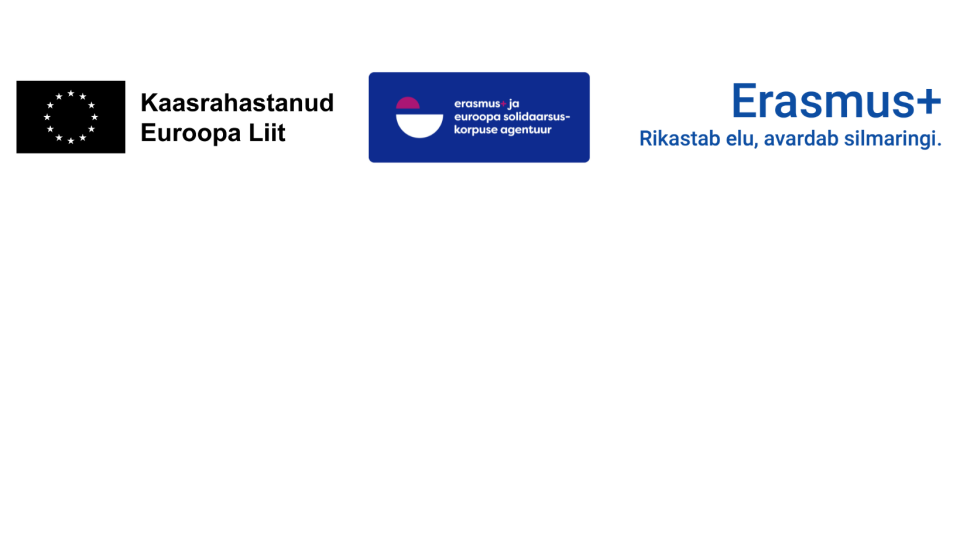 Erasmus + ja Solidaarsuskorpuse logod